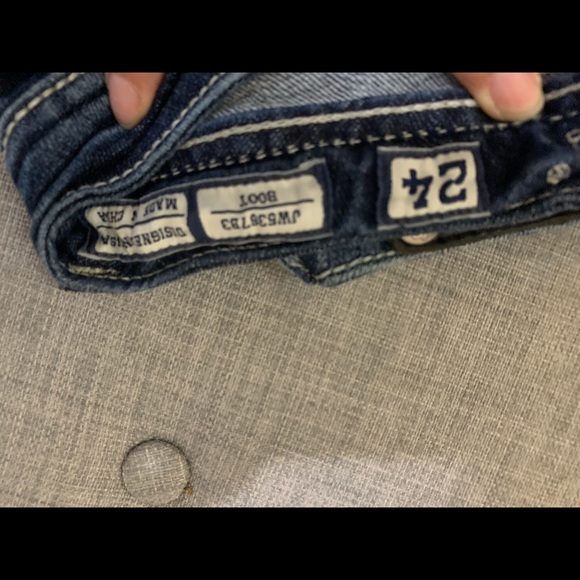 Miss me Jeans size 24 boot cut - Picture 5 of 9